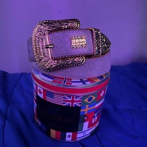 bb simón static gold belt